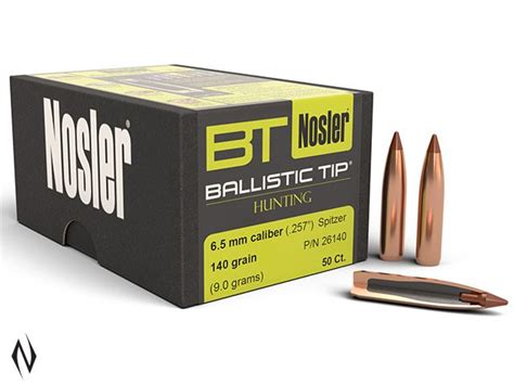 Nosler 6 5mm 140gr Ballistic Tip 50pk Browns Plains Firearms