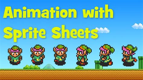 Pygame Animation With Sprite Sheets Youtube