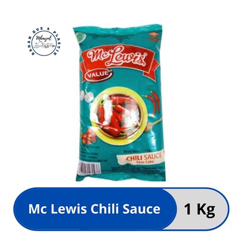 Jual Mc Lewis Chili Sauce Saus Cabe Kg Shopee Indonesia