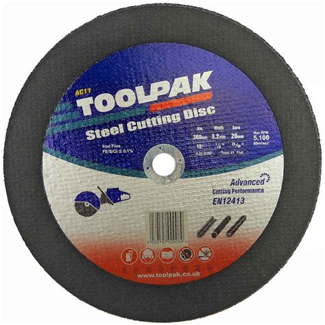 300mm X 32mm X 20mm Metal Cutting Disc Boxed In 25