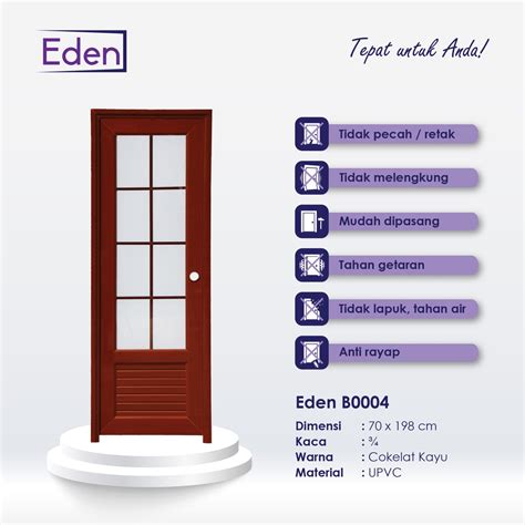 Jual Pintu Upvc Eden Joice B Shopee Indonesia