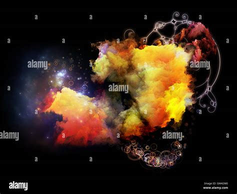 Cool Design Nebulae Stock Photo - Alamy