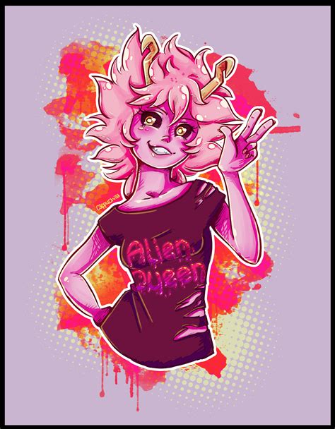 Mina Ashido By Cappuchilla On Newgrounds