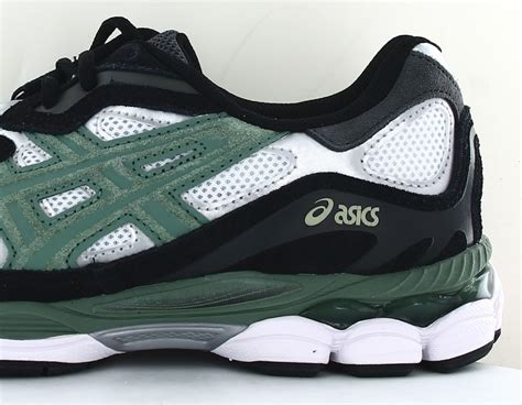 Asics Gel Nyc Blanc Noir Vert 1201a789 101