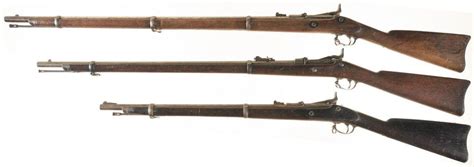 Three Us Springfield Trapdoor Rifles A Springfield Allin Conversion