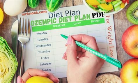 Best Ozempic Diet Plan Pdf Complete Guide For Weight Loss