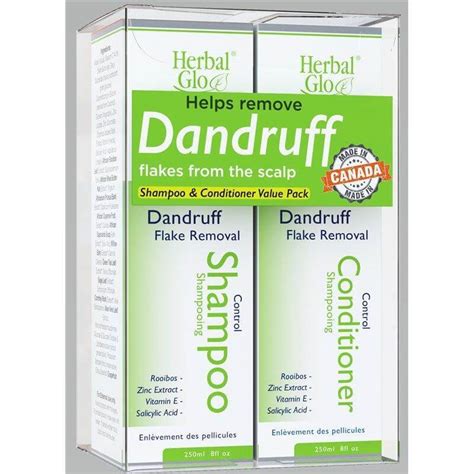 Herbal Glo Dandruff Control Shampooconditioner Combo 500 Ml At 2499 Nutrition Plus