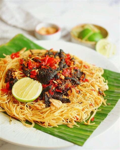 Crispy Beef Jerky Balado Pasta Dendeng Balado Pasta From Stirwithme