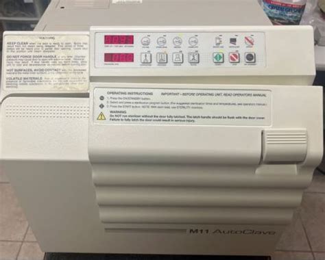 Midmark Ritter M11 Ultraclave Autoclave Steam Sterilizer