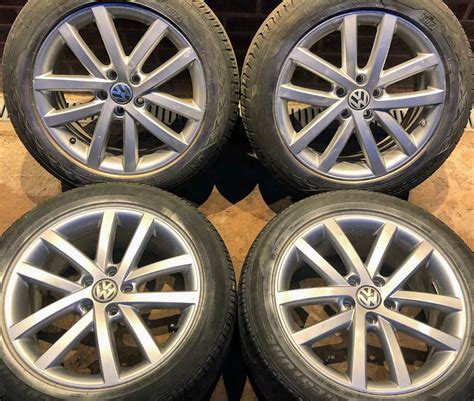 Volkswagen Golf Gtd 18 Inch Alloys 5 X 112 Genuine Vancouver Mk6 Gti Gt