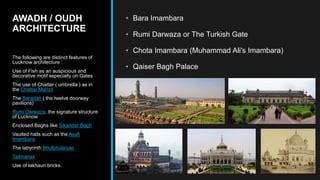 Awadh / Oudh Architecture | PPT