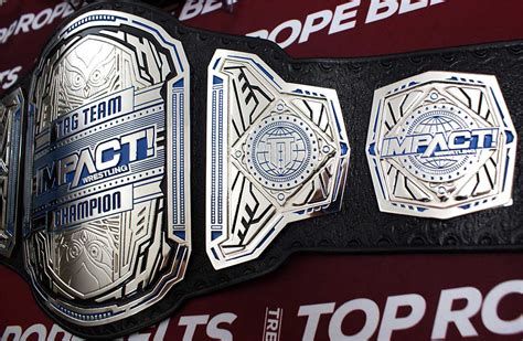 Impact Wrestling Tag Team Title Belts5 Top Rope Belts