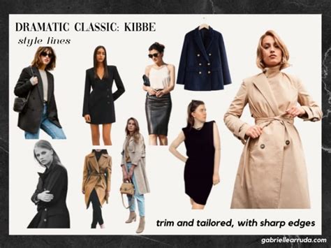 Kibbe Dramatic Classic Style Guide Gabrielle Arruda