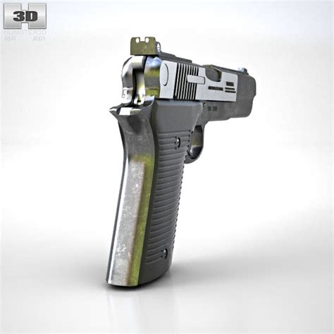 AMT AutoMag V 3D model - Weapon on Hum3D