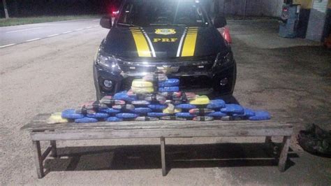 Prf Apreende 41 Kg De Cocaína Em Castanhalpa — Polícia Rodoviária Federal