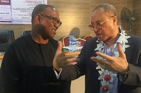 Presidency Peter Obi Pat Utomi Vie For Labour Party Candidacy On