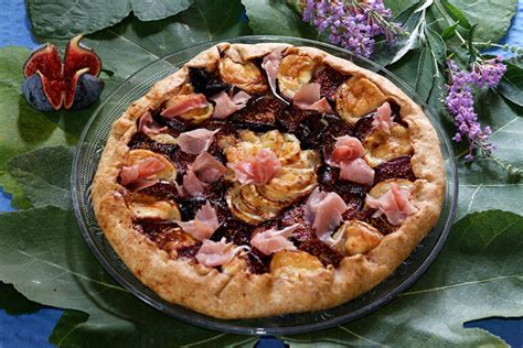 Tarte Rustique Aux Figues Miel Et Ch Vre