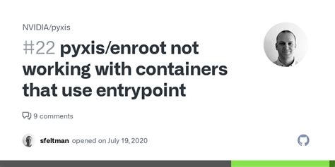 Pyxis Enroot Not Working With Containers That Use Entrypoint Issue