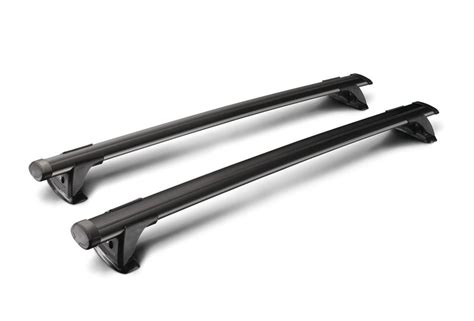 Yakima Aero Thrubar Black 2 Bar Roof Rack For Isuzu MU X LS T Gen2 5dr