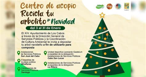 Invitan A La Poblaci N Cabe A A Llevar Sus Rboles De Navidad A Los