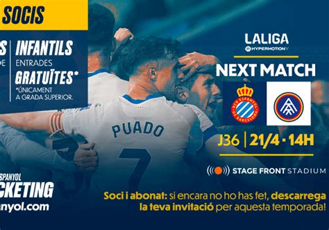 El Espanyol lanza una promoción para sus socios con un 50 de descuento