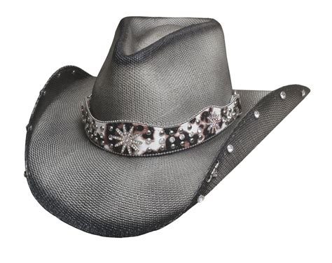 New Bullhide Hats 2837 Sassy Cowgirl Collection Lighting Strike Gray