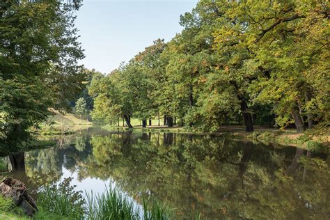 F Rst P Ckler Park Bad Muskau Eichsee Oak Lake Der F Rs Flickr