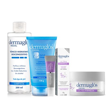 Kit Facial Dermaglós Rutina Experta de Noche Ultra Firmeza Dermaglós