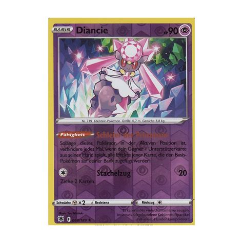 Diancie Holo Reverse Holo Astralglanz Pokemon Karte Kaufen