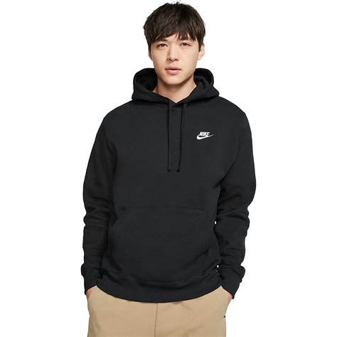 Nike Mens Sportswear Club Fleece Pullover Hoodie Academy