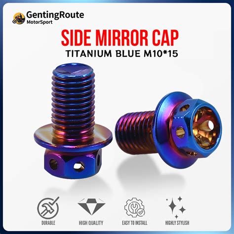 Biji Side Mirror Screw M Skru Unversal Skru Miror Cermin Sisi