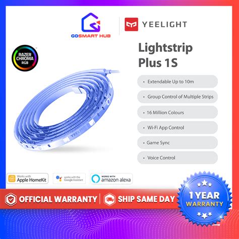 Yeelight Led Lightstrip Plus S Original Colour Decoration Local Set