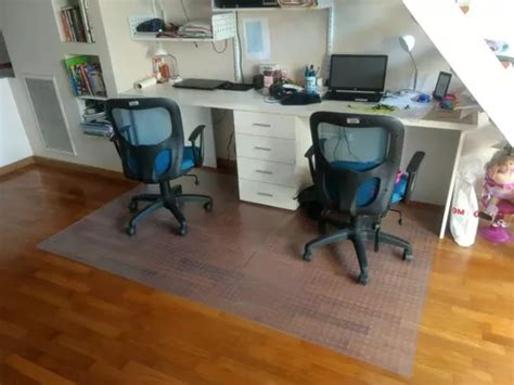 Alfombra Bajo Escritorio Carpeta Protector Piso X Mt Env O Gratis