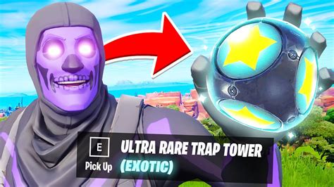 Fortnite Added A Trap Tower Youtube