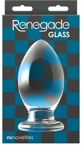 Dop Anal Renegade Glass Bishop Ns Toys Transparent Grosime Cm Lungime Cm Cel Ro