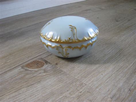 Bo Te Ancienne En Porcelaine Limoges Deckeldose Kaufen Auf Ricardo