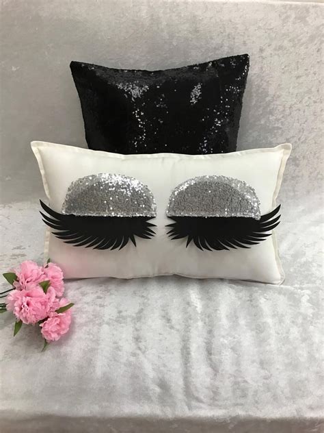 Set Eyelash Pillow Set Eyelash Pillow With Sequin Pillowcase Choose