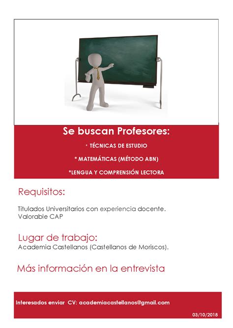 OFERTA DE EMPLEO