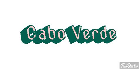 Cabo Verde Country Animated  Logo Designs