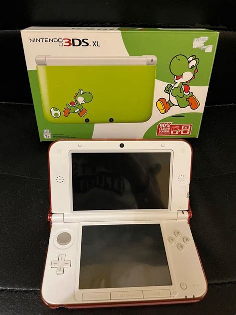 Nintendo 3ds Xl Yoshi Edition Video Gaming Video Game Consoles Nintendo On Carousell