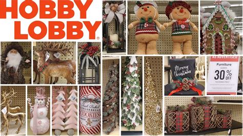 Hobby Lobby Updated Christmas Walkthrough New Items Added Still 50