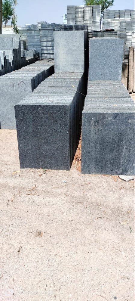 Mm Black Granite Cut Size For Flooring At Sq Ft In