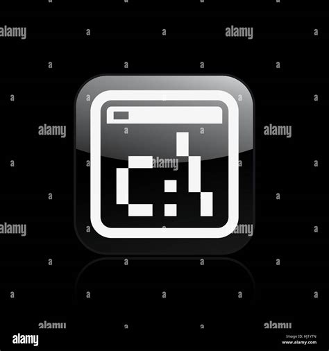 Vector Illustration Of Single Isolated Pixel Icon Stock Photo Alamy