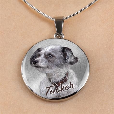 Pet Photo Necklace Atelier Yuwa Ciao Jp