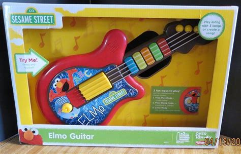 New Playskool Hasbro Sesame Street Elmo Guitar 1842778175