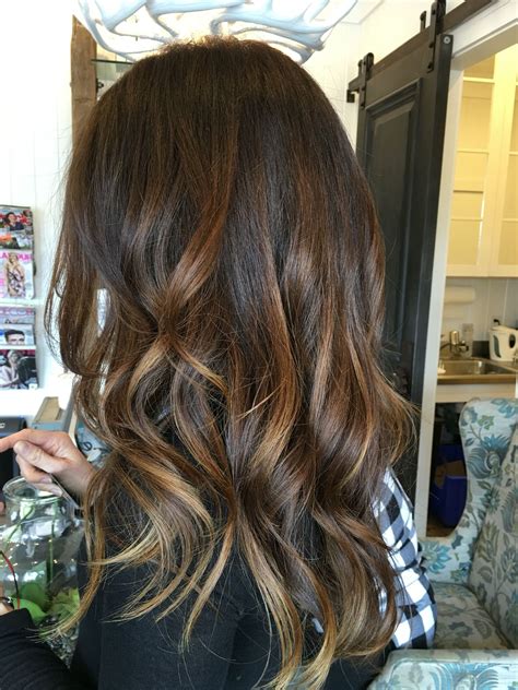 Warm Brown Balayage Millerandmanesalon Brunette Balayage Hair Brown Balayage Ombre Hair