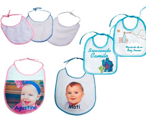 Regalos Personalizados Babero Infantil Blanco Personalizado