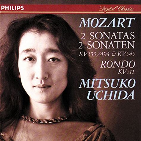 Couter Mozart Piano Sonatas Nos Rondo In A Minor De Mitsuko