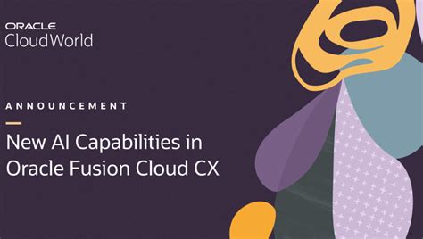 Oracle Fusion Cloud CX Elevating Customer Engagement With Next Level