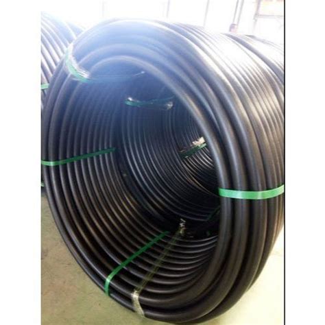 Sgr Black Hdpe Coil Pipe Length Of Pipe M Size Diameter